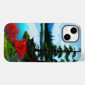 Hütte Aussicht auf den See Case-Mate iPhone Hülle (Rückseite (Horizontal))