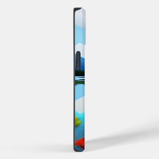 Hütte Aussicht auf den See Case-Mate iPhone Hülle (Rückseite / Rechts)