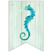 Hütte Beach Hochzeitsfest Wimpelkette (Erste Fahne)