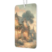 Hütte bei Sonnenuntergang mit Rose Autolufterfrischer (Links)