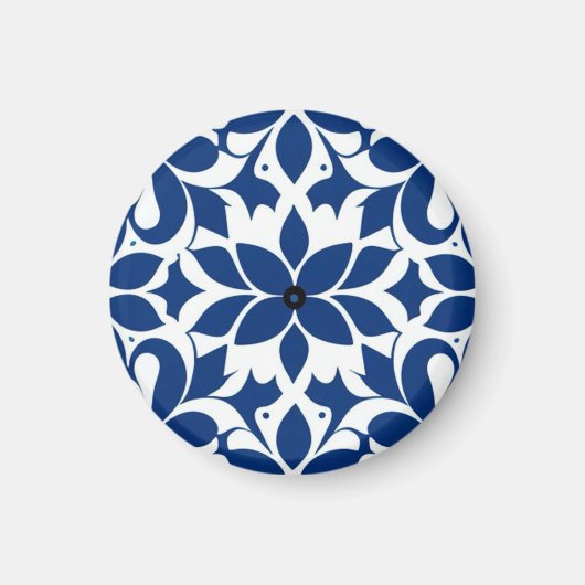 Hütte Blue Untersetzer Magnet (Vorne)