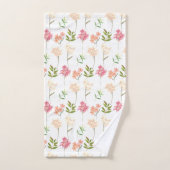 Hütte Blume Badhandtuch Set (Handtuch)