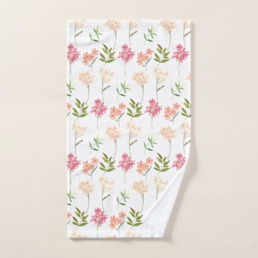 Hütte Blume Badhandtuch Set (Handtuch)