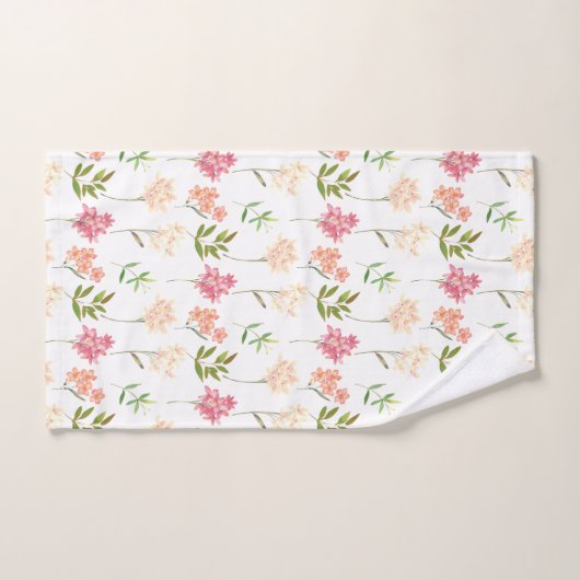 Hütte Blume Badhandtuch Set (Handtuch)