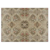 Hütte Blumenglas Schneidebrett (Vorderseite)