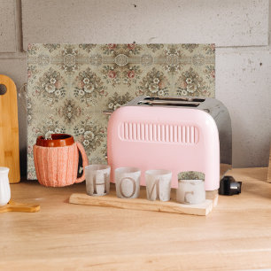 Hütte Blumenglas Schneidebrett