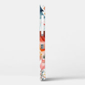 Hütte Blumenhaine Case-Mate iPhone Hülle (Rückseite / Links)