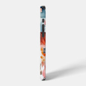 Hütte Blumenhaine iPhone Hülle (Linke Seite)