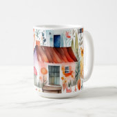 Hütte Blumenhaine Kaffeetasse (VorderseiteRechts)