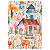 Hütte Blumenhaine Klemmbrett (Rückseite)