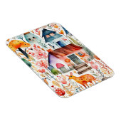 Hütte Blumenhaine Magnet (Rechte Seite)