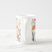 Hütte Blumenhaine Porzellantasse (Rückseite)