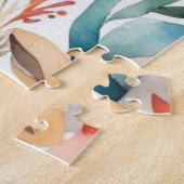 Hütte Blumenhaine Puzzle (Seite)