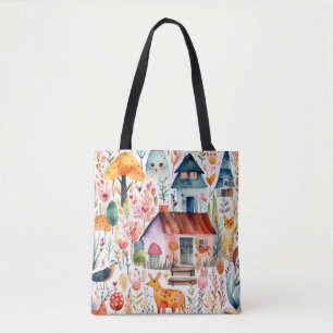 Hütte Blumenhaine Tasche