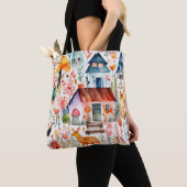Hütte Blumenhaine Tasche (Von Nahem)