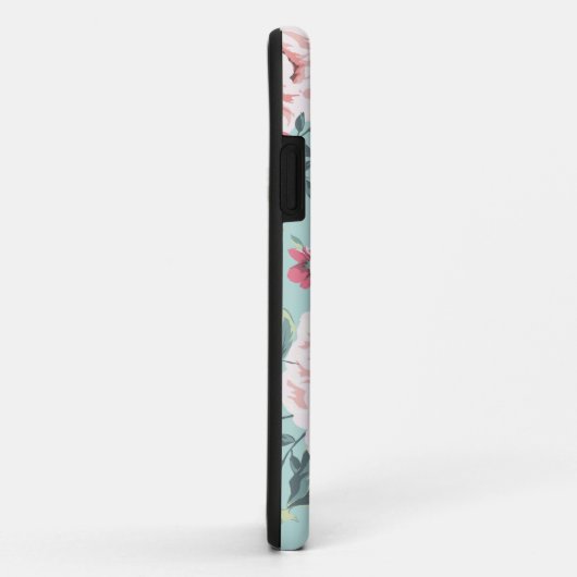 Hütte Blumenmuster Case-Mate iPhone Hülle (Hinten/Rechts)