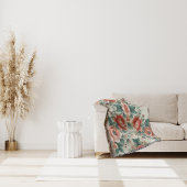 Hütte Blumenmuster Decke