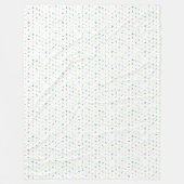 Hütte Blumenmuster Gemütliches Blumengesteck Fleecedecke (Vorderseite)