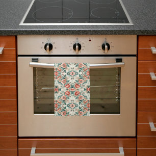 Hütte Blumenmuster Geschirrtuch