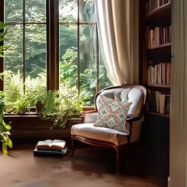 Hütte Blumenmuster Kissen (Von Creator hochgeladen)