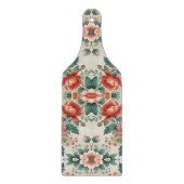 Hütte Blumenmuster Schneidebrett (Vorderseite)