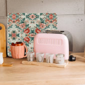 Hütte Blumenmuster Schneidebrett