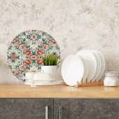 Hütte Blumenmuster Schneidebrett