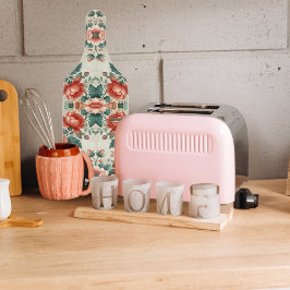 Hütte Blumenmuster Schneidebrett