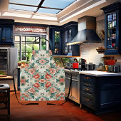 Hütte Blumenmuster Schürze