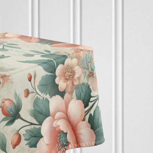 Hütte Blumenmuster Tischdecke