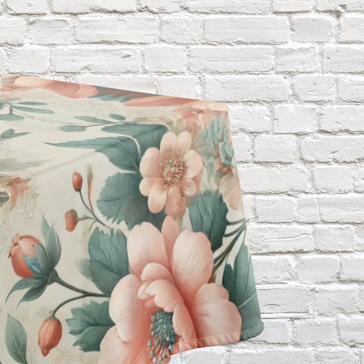 Hütte Blumenmuster Tischdecke