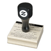 Hütte Briefmarke des Lebensmittelrechts Gummistempel (Stempel)