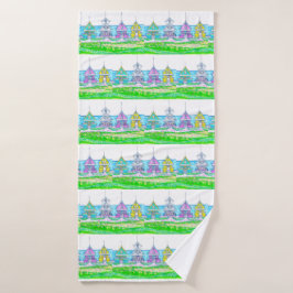 Hütte Bright Bath Handtuch Badehandtuch