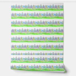 Hütte Bright Tapete