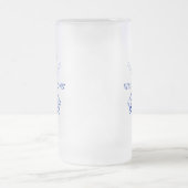 Hütte Cabin Lake House Trinkbehälter Mattglas Bierglas (Mittel)