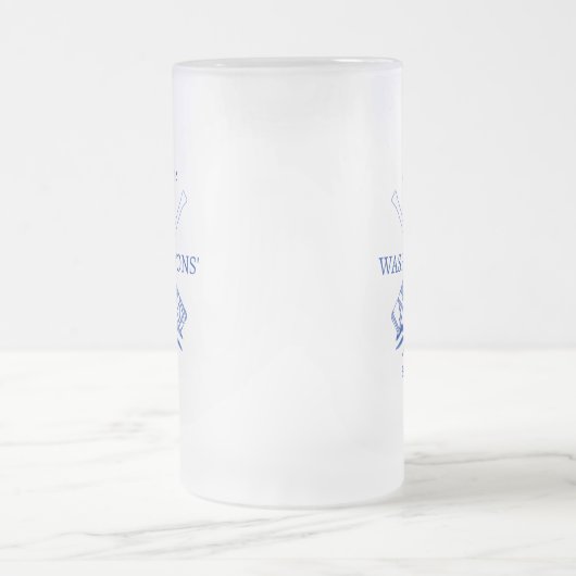 Hütte Cabin Lake House Trinkbehälter Mattglas Bierglas (Mittel)