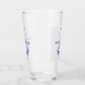 Hütte Cabin Lake House Trinkbehälter Pint Beer Glas (Links)