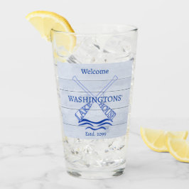 Hütte Cabin Lake House Trinkbehälter Tumbler Glass