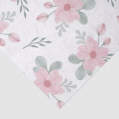 Hütte Chic Blume Muster Seidenpapier (Detail)