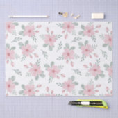 Hütte Chic Blume Muster Seidenpapier (Handwerk)