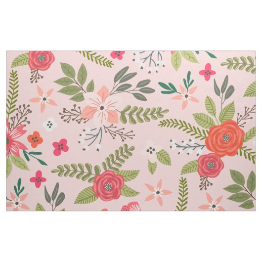 Hütte Chic Blumenmuster Stoff (Yard (91,4 cm))