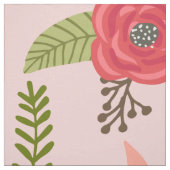 Hütte Chic Blumenmuster Stoff (Muster)