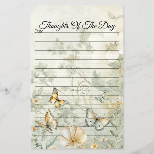 Hütte-Chic Gelb-Tägliche Planierseite (Rückseite)