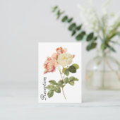 Hütte Chic Rose Hochzeitsfeier Begleitkarte (Stehend Vorderseite)