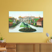 Hütte City Avenue View Santa Cruz, CA Leinwanddruck (Insitu (Wohnzimmer))