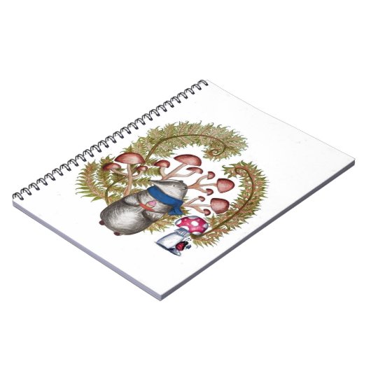 Hütte Core European Badger Notebook Notizblock (Linke Seite)