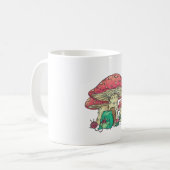 Hütte Core Frog Knitter unter Pilz Kaffeetasse (Vorderseite Links)