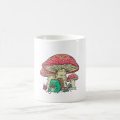 Hütte Core Frog Knitter unter Pilz Kaffeetasse (Mittel)
