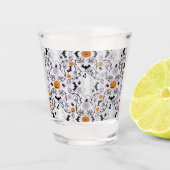 Hütte Core Halloween Schnapsglas (Vorderseite)