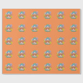 Hütte Core I Liebe Froschräume Geschenkpapier (Flach)